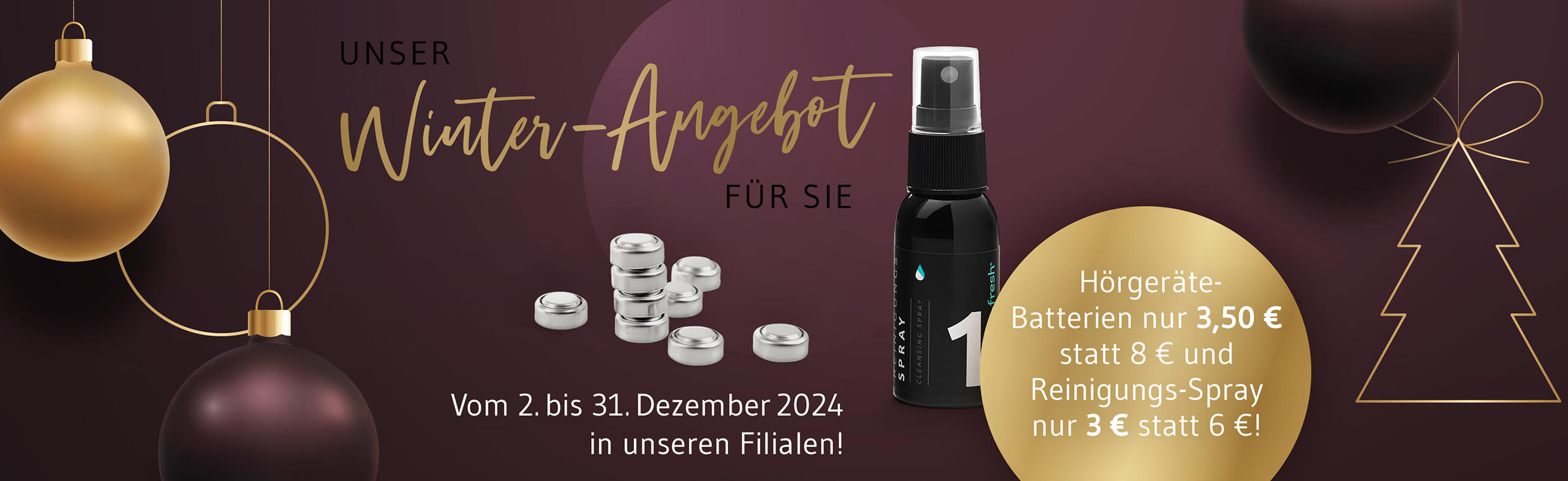 Unser Winterangebot für Sie